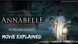 ANNABELLE CREATION  MOVIE EXPLAINED  HINDI ragamovieexplained [upl. by Wilber59]