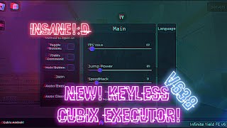 BEST New KEYLESS Roblox Executor  Newest Ver Official Cubix Executor Release  v636 🔥🔥 [upl. by Urquhart51]