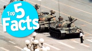 Top 5 Facts About the Tiananmen Square Protests [upl. by Aicre833]