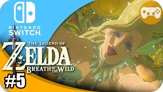 THE LEGEND OF ZELDA BREATH OF THE WILD 5  LA FUENTE DE LA GRAN HADA [upl. by Lowell485]