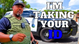 Angry Police Chief TAKES Mans ID For No Reason After This [upl. by Duggan]