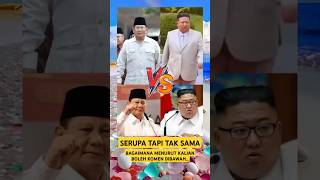 Serupa Tapi Tak Sama  Prabowo vs Kim Jong Un fyp prabowo kimjongun shorts [upl. by Fergus]