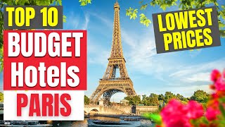 Top 10 Budget Hotels in PARIS City Center  Find the lowest rates here [upl. by Burta]