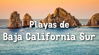 Éstas son las Playas Más Bellas de Baja California Sur [upl. by Eada]