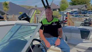 2024 Chaparral Boats 21 SSI inboard walk through with idealboatcom [upl. by Linsk]