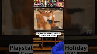 PLAYSTATION Crash Bandicoot Family 1998 Holiday Commercial  JBucks Retro Rewind [upl. by Ikoek]