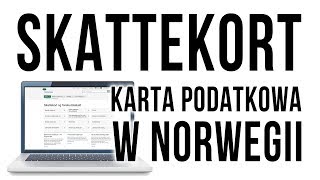 Karta Podatkowa  Skattekort  w Norwegii  Start NO [upl. by Attenwahs]