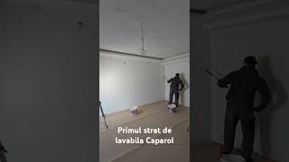 Primul strat de lavabila Caparol [upl. by Atteuqihc]