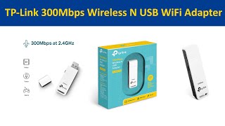 TPLink TLWN821N 300Mbps Wireless N USB WiFi Adapter Unboxing Installation and Review [upl. by Eriha426]