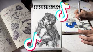 Art Sketchbook TikToks  Arts TikTok Compilation NO OUTROS 5 [upl. by Querida]