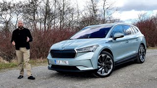 FIRST DRIVE  Hvorfor Skoda Enyaq er bedre end VW ID4 [upl. by Eycal]