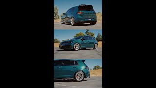 Volkswagen MK7 Golf GTI on Apex ML10RT Forged Wheels [upl. by Lilli451]