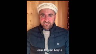 Announcement Sajjad Kargili Independent Candidate [upl. by Oleusnoc582]