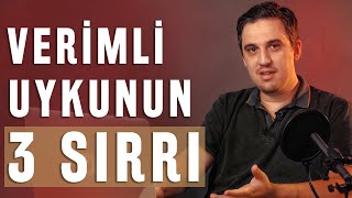 Verimli Uykunun 3 Sırrı  Başarıya Götüren Uyku Düzeni [upl. by Ling]