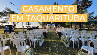 Taboado e Sorocaba  Casamento em Taquarituba  Taguaí 01Viagem [upl. by Derrek923]