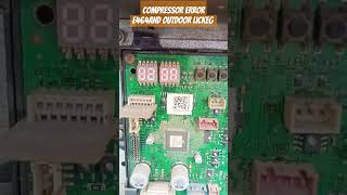 Samsung vrf DVM s compressor error e464 finds out the error code systran vrf DVM s [upl. by Astera575]