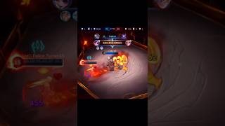 Blessed with my supportive team hylos mobilelegends ytshortsvideo [upl. by Yasnil768]