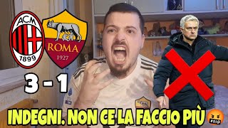 SUPERSFOGO🤬 MILANROMA 31 INDEGNI VERGOGNA IMBARAZZANTI MOURINHO OUT‼️🤬 [upl. by Lrak]