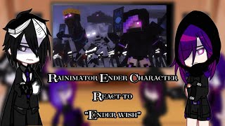 Rainimator Ender Character React to quotEnder wishquot  🇮🇩 INDONESIA  🇬🇧 ENGGLISH [upl. by Mutua18]