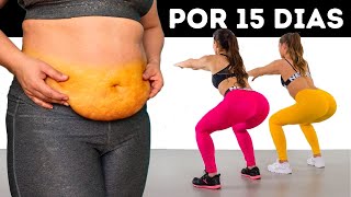 15 Minutos para Perder Barriga em 15 Dias  Desafio Seca Barriga Em Casa [upl. by Harim]