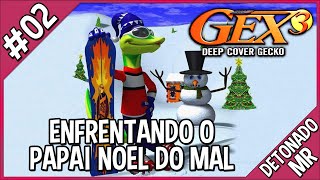 Gex 3 Deep Cover Gecko Parte 02  Programação de Natal [upl. by Aelam506]