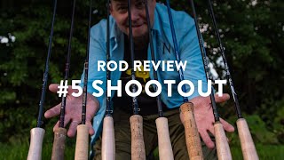 BIG 5 SHOOTOUT  Reviewing Sage Scott nám TFO and GLoomis Fly rods [upl. by Philly]