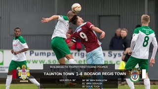 Extended Highlights Taunton Town 14 Bognor Regis Town [upl. by Clere259]