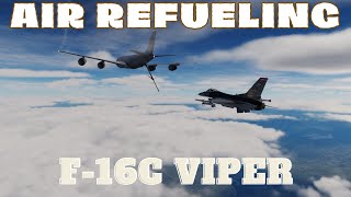 DCS  Air Refueling  F16C Viper  VR [upl. by Mamie]