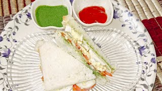 Boiled Egg Sandwich Recipe in My Style Simple and Easy Recipe of Boiled Egg Sandwich [upl. by Hoj]