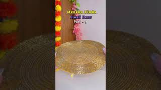 Affordable Meesho Diwali finds most viral🪔🎇 viralvideo diwali trending diy decoration youtube [upl. by Enellek]