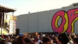 Odd Future  Camp Flog Gnaw Carnival 2012 Part1 Domo Genesis Earl Sweatshirt Action Bronson [upl. by Erdah]