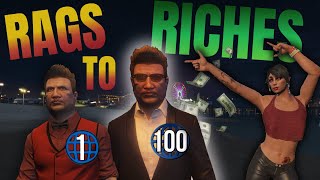 UPDATED 2024 GTA Online RAGS TO RICHES solo EP1 [upl. by Remas244]