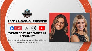 NCAA womens volleyball semifinal preview  LIVE with Michella Chester amp Emily Ehman [upl. by Nadia815]