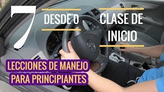 Clase de manejo para principiantes Leccion 7Señales de transitoAUTO [upl. by Eeclehc]