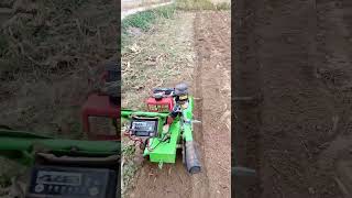 Machinery Gasolinediesel front and rear dualdrive microtillage machine rotary tillageviralvideo [upl. by Waverley]