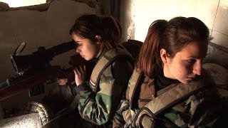 Mujeres letales en el ejército sirio [upl. by Landau40]