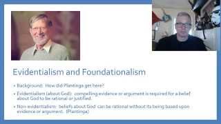 Is Belief in God Basic pt 2 Plantingas Critique of Foundationalism [upl. by Rihana762]