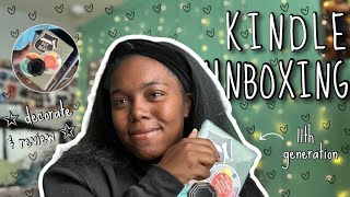 i bought a kindle becauseselfcare lol unboxing setup and review [upl. by Thalia]