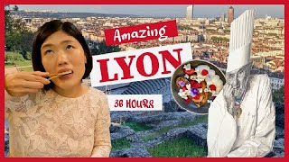 Travel to LYON 📍 Best Lyon FOOD amp Must See in Lyon France 😋 Food Travel VLOG🤸‍♀️ Lyon Travel Guide [upl. by Sinnel]