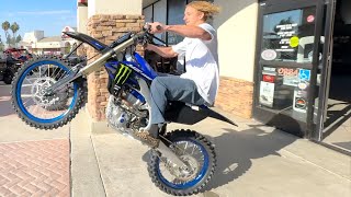 2025 Yamaha 450 Wheelies Out Dealership  Buttery Vlogs Ep264 [upl. by Lletnuahs]