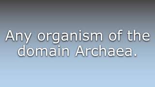 What does Archaean mean [upl. by Oiralih]