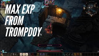 How to get max exp from Trompdoys fight  Divinity Original Sin 2 [upl. by Prowel]