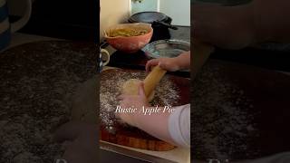 Rustic apple pie…applepie pie fallbaking baking [upl. by Giustina]