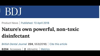 IMPORTANT COVID Precautions for Dental Offices Hypochlorous Acid [upl. by Nyra]