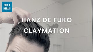 How to Style a Disconnected Undercut Tutorial Asian Hair  Hanz De Fuko Claymation [upl. by Shig]