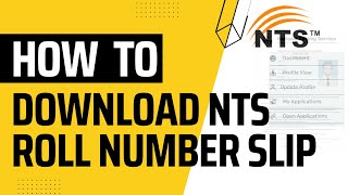 How to Download NTS NAT Roll Number Slip 2023 [upl. by Umeko73]