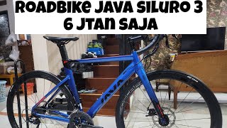 ROADBIKE JAVA SILURO 3 CARBOON LOOK KEREN BANGET [upl. by Eustatius]