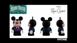 Details On The Haunted Mansion  Mickey Mouse amp Friends Vinylmation Series [upl. by Hsak344]