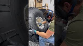 Getting them sanded and ready to polish offroadpursuit jeepguy cj8scrambler [upl. by Koppel]