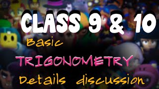 Basic TRIGONOMETRY  trigonometry trigonometryclass10 Class10 [upl. by Siuol217]